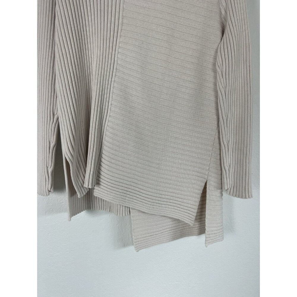 Cabi Women's D Ring Back Pullover Ribbed Asymmetr… - image 7